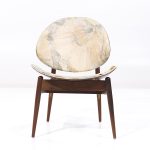 Seymour James Weiner for Kodawood Mid Century Clam Shell Chairs - Pair