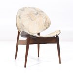 Seymour James Weiner for Kodawood Mid Century Clam Shell Chairs - Pair