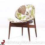 Seymour James Weiner for Kodawood Mid Century Clam Shell Chairs - Pair