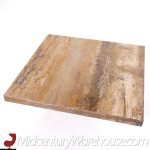 Stone International Mid Century Marble Coffee Table