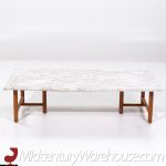 T.h. Robsjohn Gibbings for Widdicomb Mid Century Marble Coffee Table