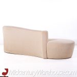 Vladimir Kagan Style Weiman Post Modern Chaise Lounge Sofa