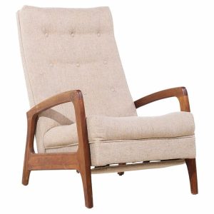 Adrian Pearsall for Craft Associates Mid Century Walnut Recliner