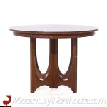 Broyhill Brasilia Mid Century Round Walnut Dining Table