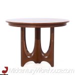 Broyhill Brasilia Mid Century Round Walnut Dining Table