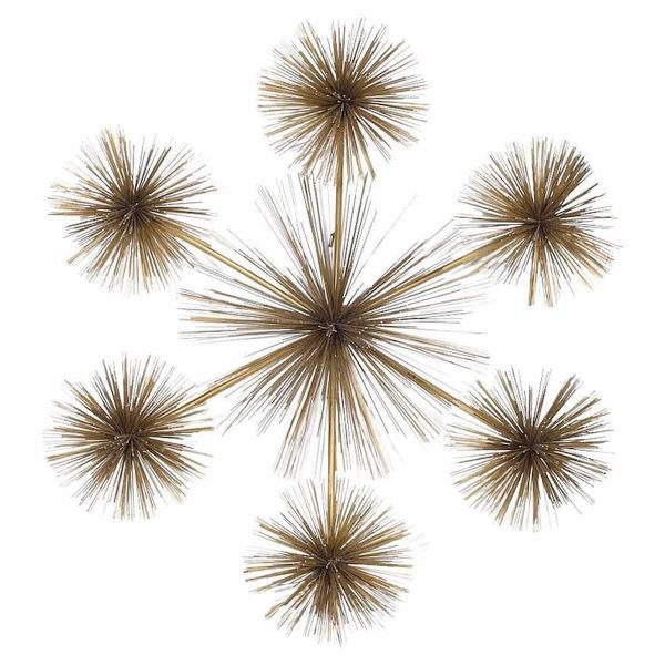 curtis jere style mid century pom urchin sculpture