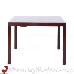 Edward Wormley for Dunbar Mid Century Expanding Mahogany Dining Table with 2 Leaves