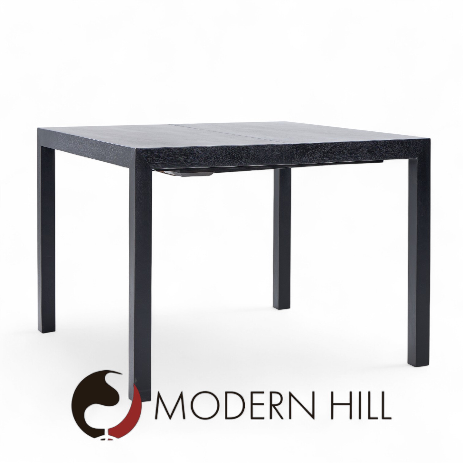 Edward Wormley for Dunbar Mid Century Expanding Mahogany Dining Table with 2 Leaves