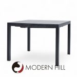 Edward Wormley for Dunbar Mid Century Expanding Mahogany Dining Table with 2 Leaves