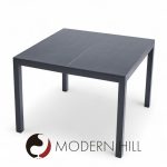 Edward Wormley for Dunbar Mid Century Expanding Mahogany Dining Table with 2 Leaves