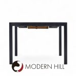 Edward Wormley for Dunbar Mid Century Expanding Mahogany Dining Table with 2 Leaves