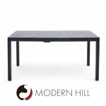 Edward Wormley for Dunbar Mid Century Expanding Mahogany Dining Table with 2 Leaves
