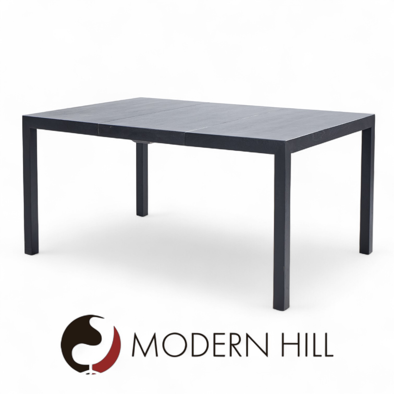 Edward Wormley for Dunbar Mid Century Expanding Mahogany Dining Table with 2 Leaves