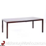 Edward Wormley for Dunbar Mid Century Expanding Mahogany Dining Table with 2 Leaves