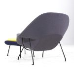 Eero Saarinen for Knoll Mid Century Womb Chair with Ottoman