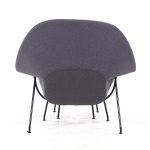 Eero Saarinen for Knoll Mid Century Womb Chair with Ottoman