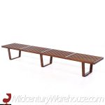 George Nelson for Herman Miller Mid Century Extra Long Slat Bench