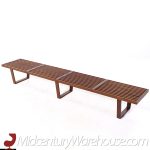 George Nelson for Herman Miller Mid Century Extra Long Slat Bench