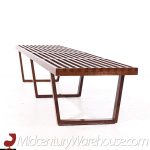 George Nelson for Herman Miller Mid Century Extra Long Slat Bench