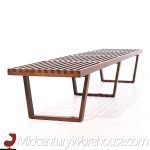 George Nelson for Herman Miller Mid Century Extra Long Slat Bench