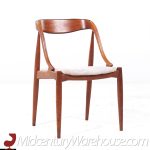 Johannes Andersen Mid Century Danish Teak Dining Chairs - Set of 4