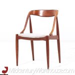 Johannes Andersen Mid Century Danish Teak Dining Chairs - Set of 4