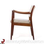 Johnson Chair Co Mid Century Walnut Arm Chair