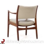 Johnson Chair Co Mid Century Walnut Arm Chair