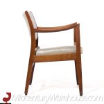 Johnson Chair Co Mid Century Walnut Arm Chair