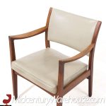 Johnson Chair Co Mid Century Walnut Arm Chair