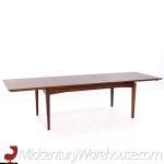 Kofod Larsen Style Mid Century Danish Rosewood Hidden Leaf Dining Table