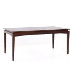 Kofod Larsen Style Mid Century Danish Rosewood Hidden Leaf Dining Table