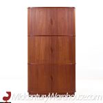 Mid Century Teak Corner Cabinet