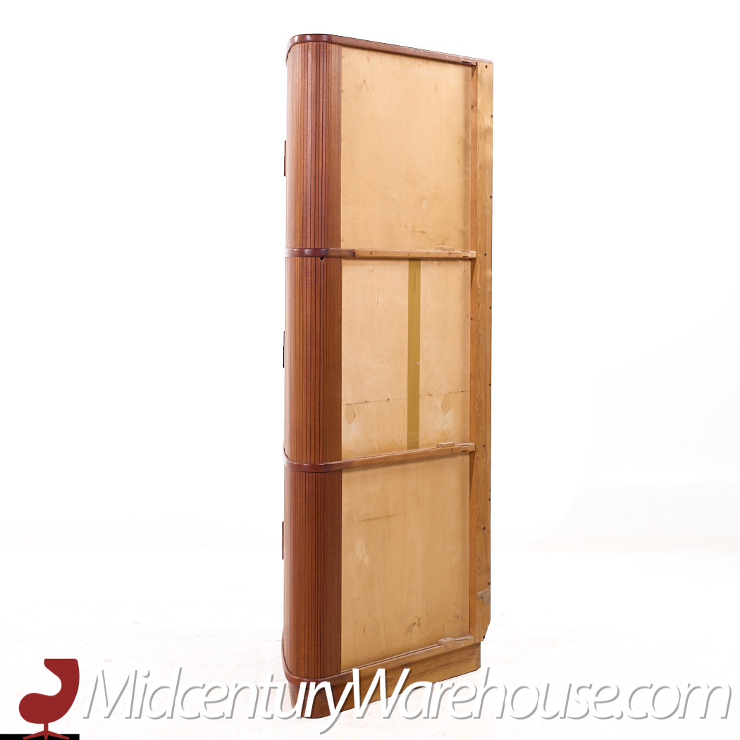 Mid Century Teak Corner Cabinet