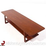 Peter Hvidt and Orla Molgaard for France and Sons Mid Century Teak Coffee Table