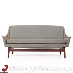 Rastad and Relling Mid Century Norwegian Teak Sofa