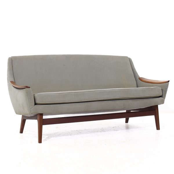 Rastad and Relling Mid Century Norwegian Teak Sofa