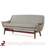 Rastad and Relling Mid Century Norwegian Teak Sofa