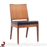 Stewart Macdougall for Glenn of California Mid Century Walnut and Cane Dining Chairs - Set of 6