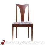 Broyhill Brasilia Mid Century Walnut Dining Chairs - Set of 4