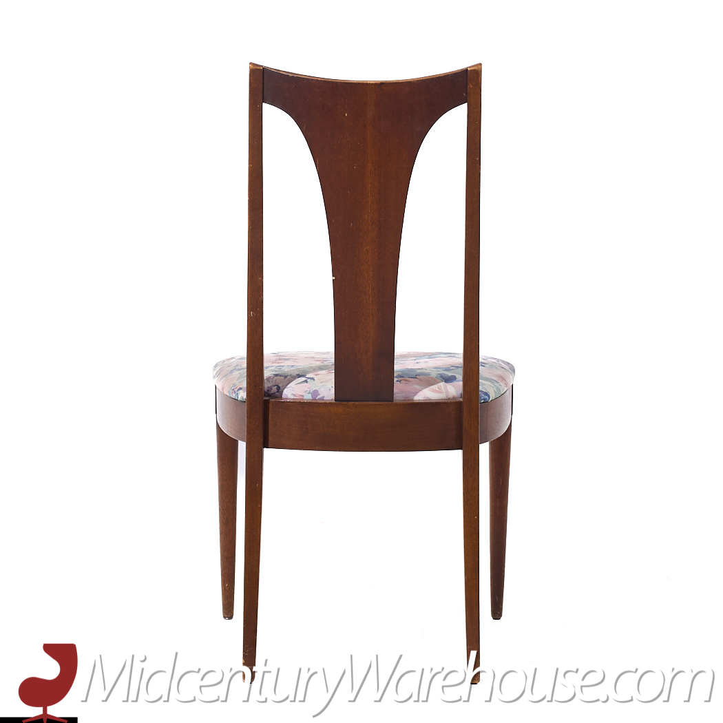 Broyhill Brasilia Mid Century Walnut Dining Chairs - Set of 4