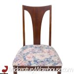 Broyhill Brasilia Mid Century Walnut Dining Chairs - Set of 4