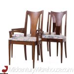 Broyhill Brasilia Mid Century Walnut Dining Chairs - Set of 4