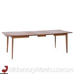 Broyhill Forward 70 Mid Century Walnut Dining Table with 3 Leaves