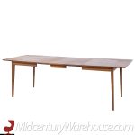 Broyhill Forward 70 Mid Century Walnut Dining Table with 3 Leaves