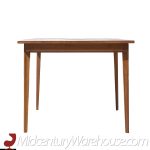 Broyhill Forward 70 Mid Century Walnut Dining Table with 3 Leaves