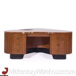 Frank Fletcher for Fletcher California Aviation Mid Century Executive Desk