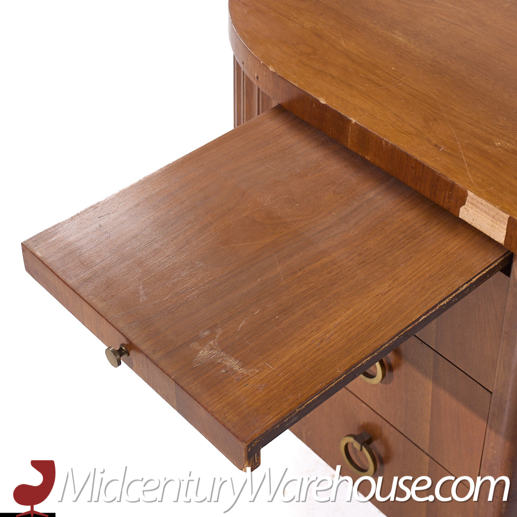 Frank Fletcher for Fletcher California Aviation Mid Century Executive Desk