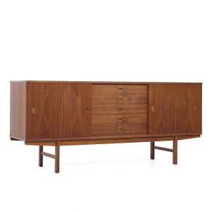 dux mid century danish teak credenza