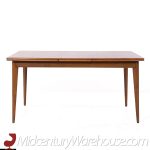 Dux Mid Century Swedish Teak Hidden Leaf Dining Table